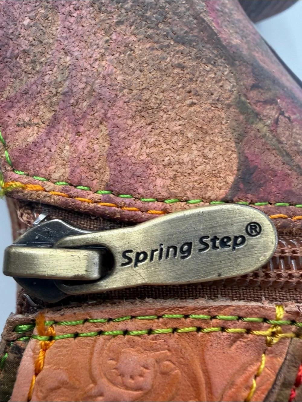 L’Artiste Leather Spring Step Shoes Boho Whimsigoth Cottagecore Western Sz 10.5